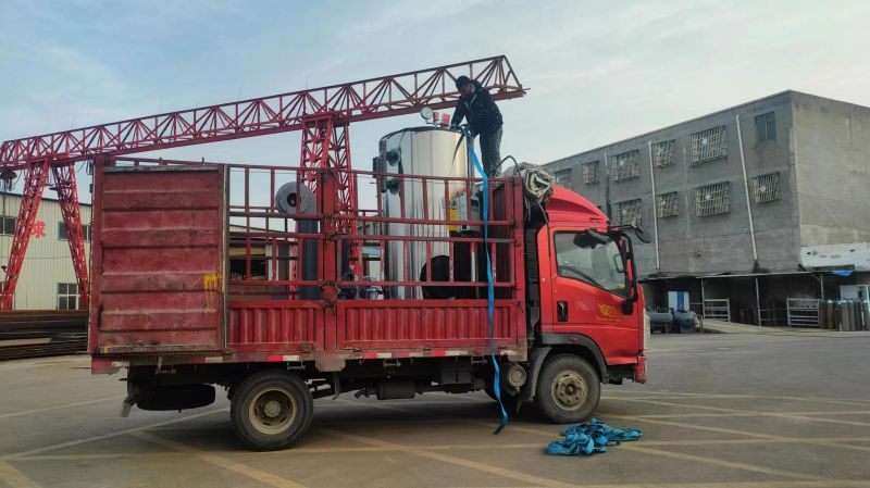 立式0.5生物质蒸发器装车发往新疆